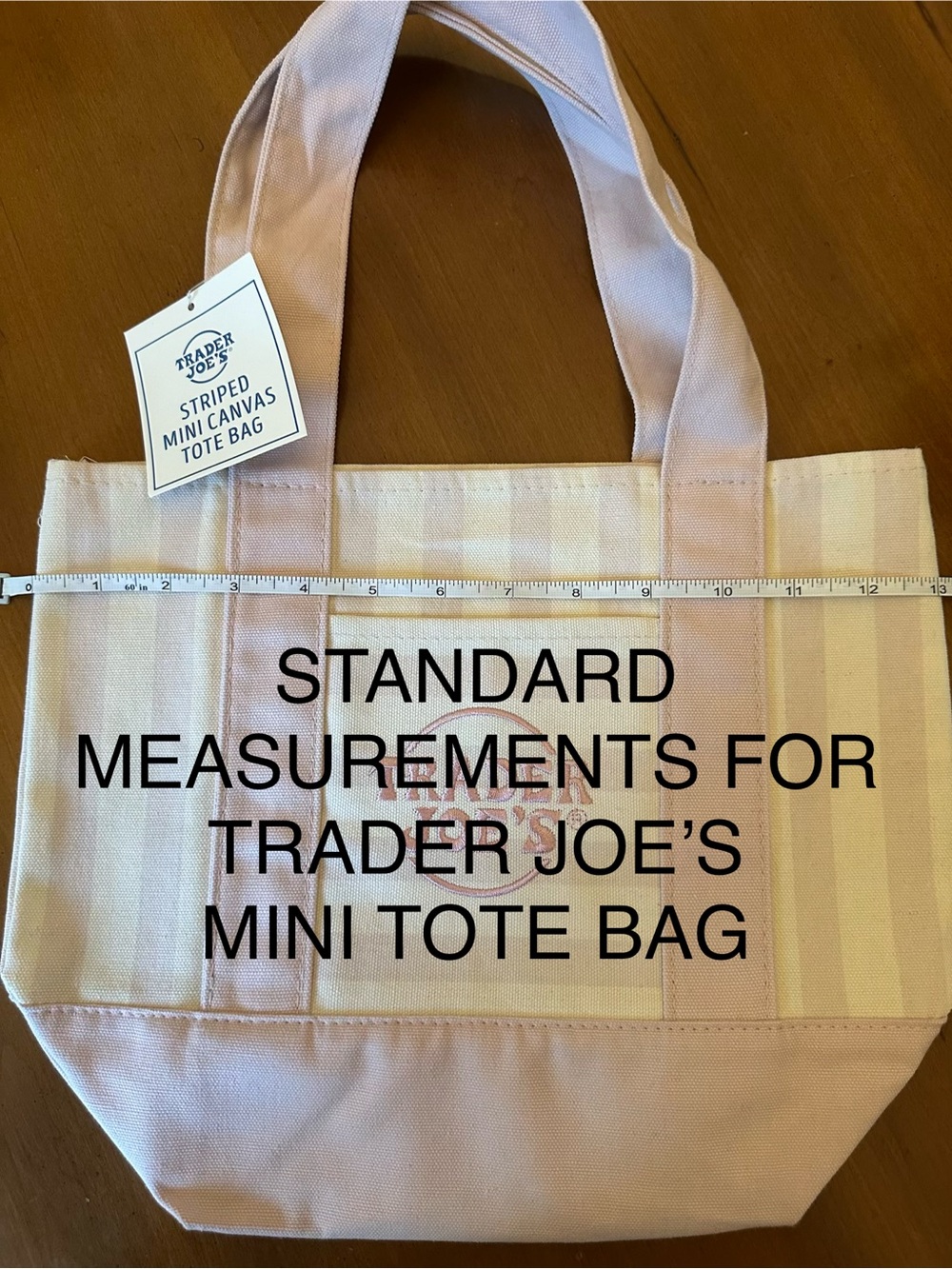 Hand Painted Trader Joe’s Hotdog Tote Bag - Picture 5 of 5